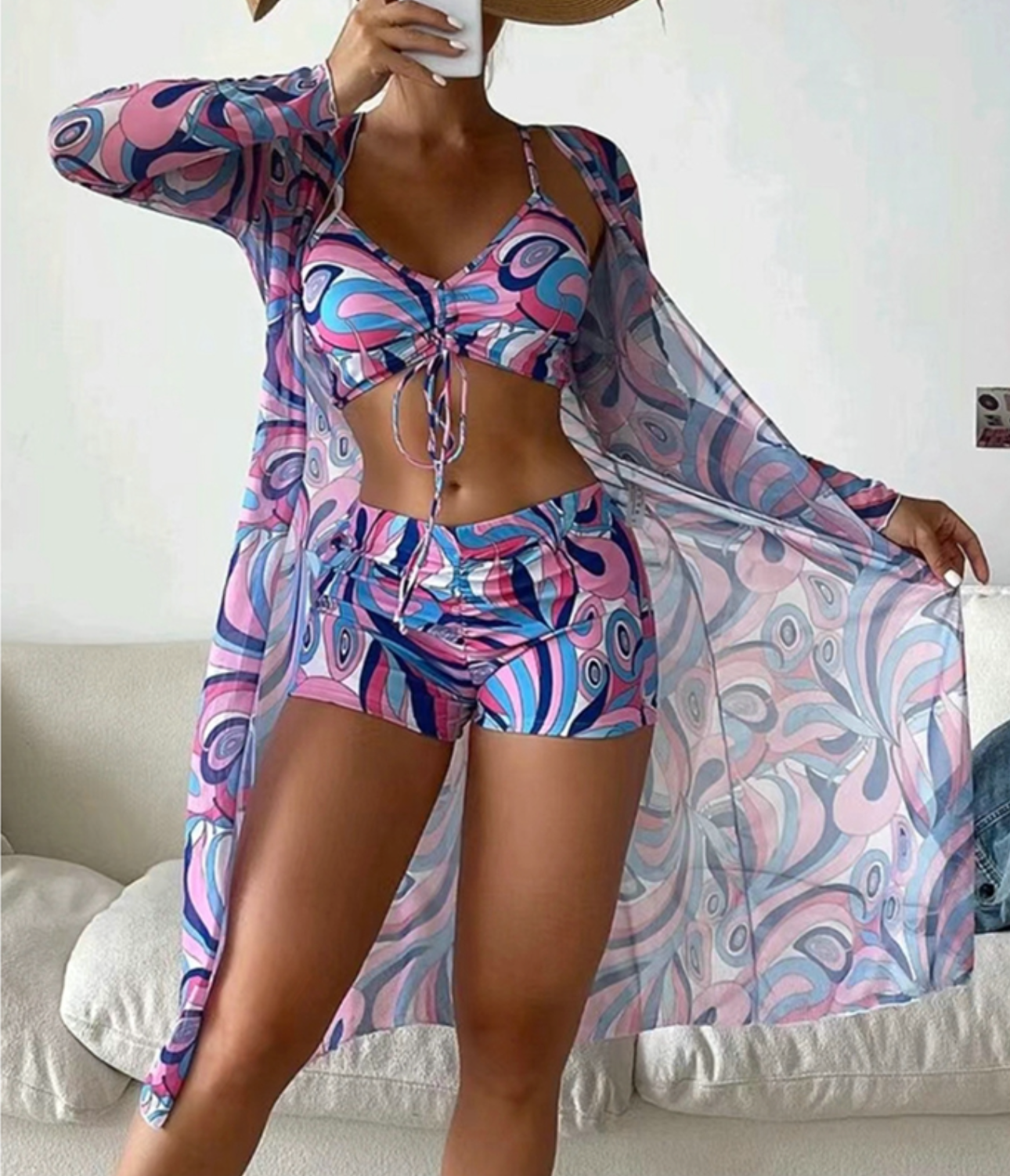 3-Delig Vrouwen Bad Set