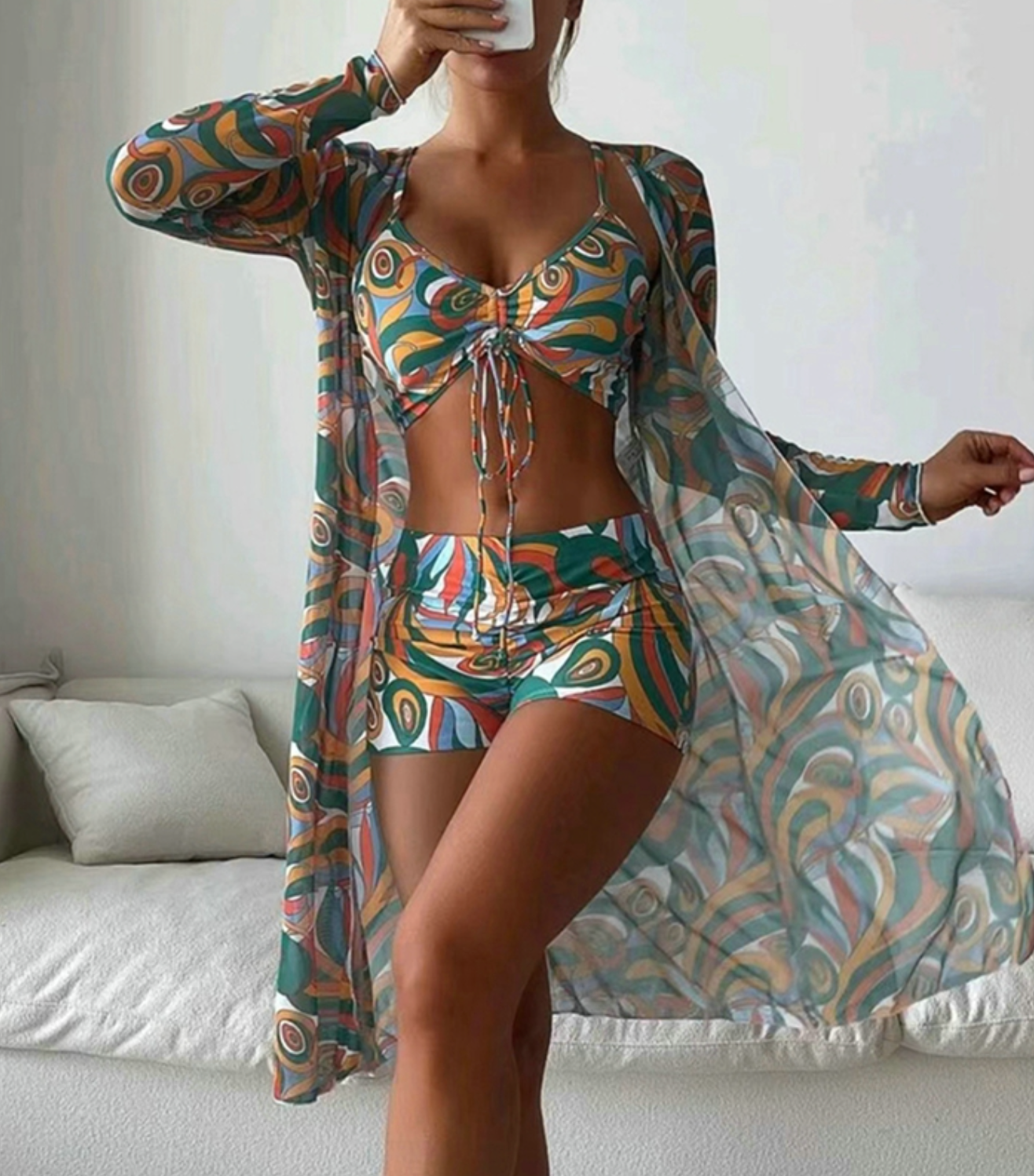 3-Delig Vrouwen Bad Set