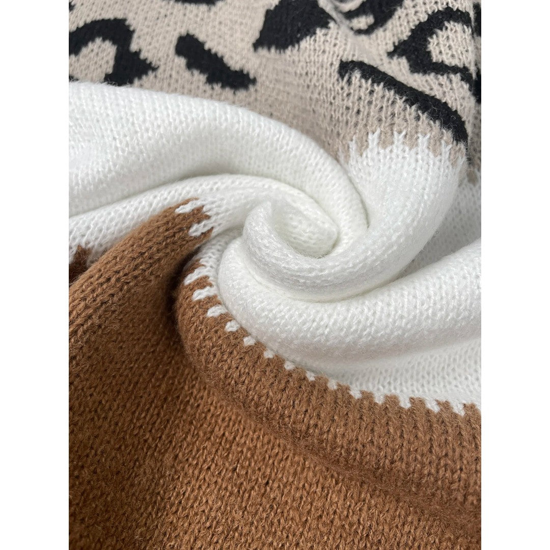 Lela | Trui met Luipaardpatroon