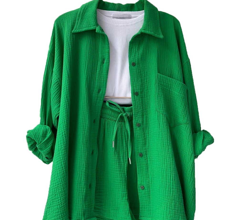 Amelie casual katoenen loungeset