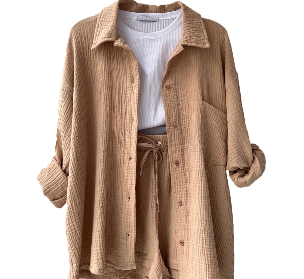 Amelie casual katoenen loungeset