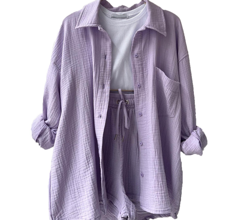 Amelie casual katoenen loungeset