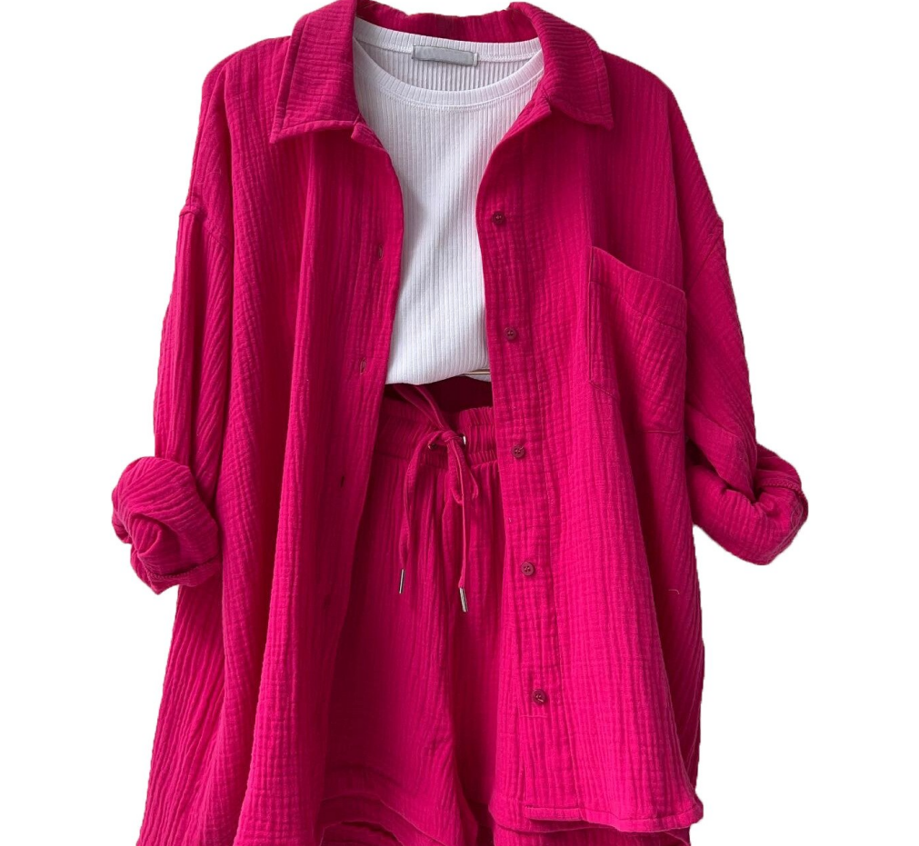 Amelie casual katoenen loungeset