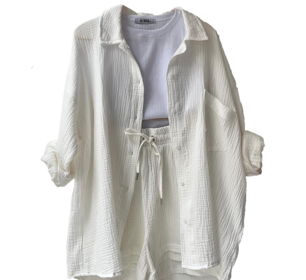 Amelie casual katoenen loungeset