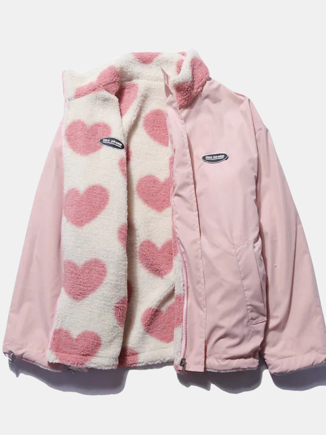 Serena | Dubbelzijdige Hartenjas