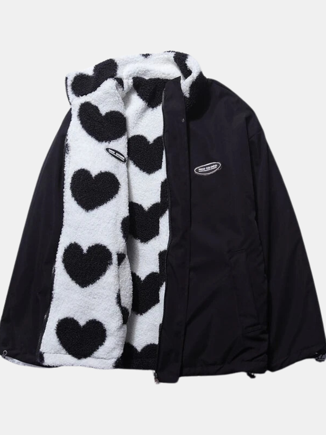 Serena | Dubbelzijdige Hartenjas