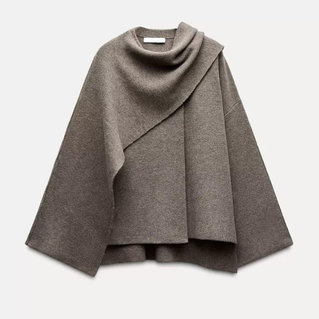 Julia | Stijlvolle Overslag Poncho