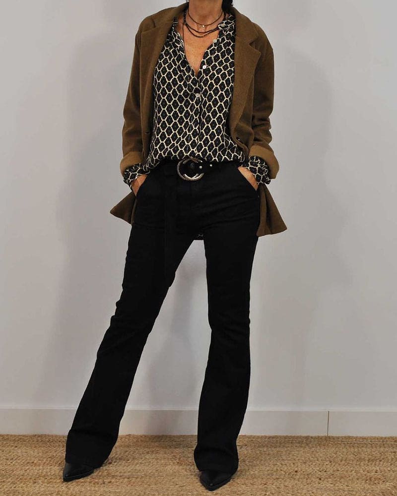 Charlotte | V-hals Blouse