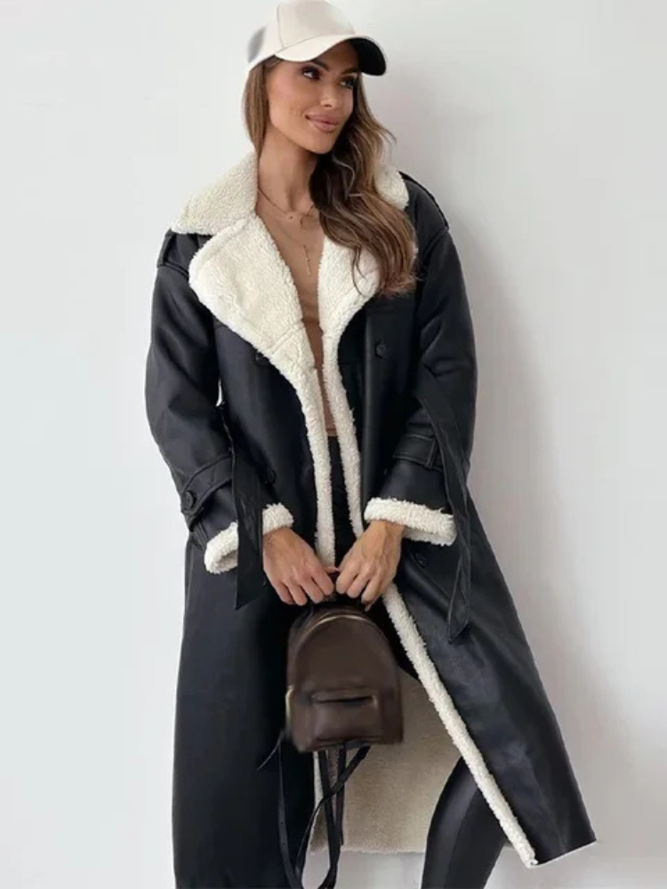 Sanne | Trendy lange jas