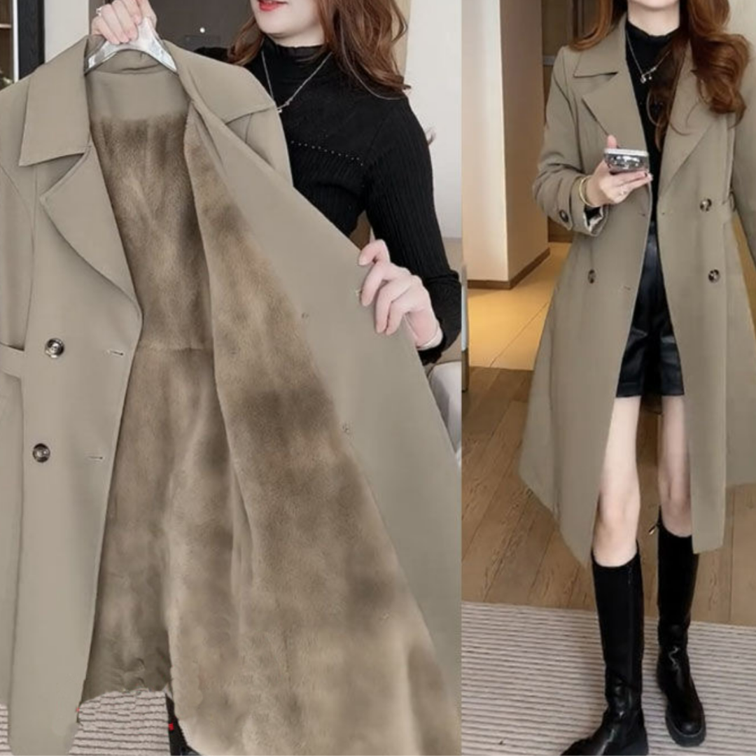 Virtucci | Nadine Woll-Trenchcoat - 1+1 Gratis!