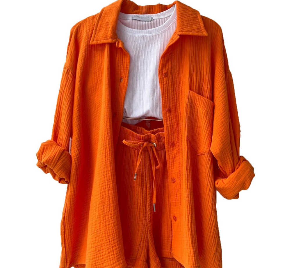 Amelie casual katoenen loungeset