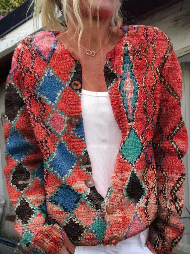 Anna | Vest met Bloemenpatroon