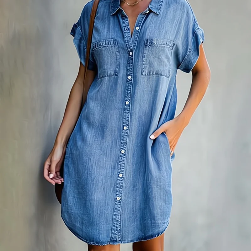 Meriam - Denim zomerjurk