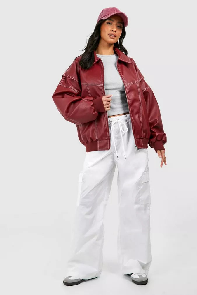 Ruby | Urban Oversized Leren Jack