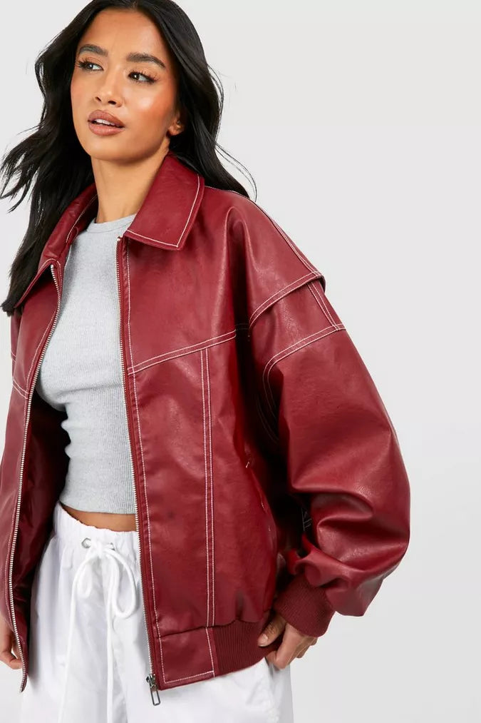 Ruby | Urban Oversized Leren Jack